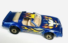 Hot Wheels 1989 Trans Am Hot Bird Gold Hubs 37 Base The Hot Ones Series