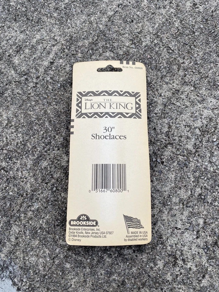 NUEVO CORDÓN VINTAGE 1994 LION KING 30" J2 Foto 2 de 2
