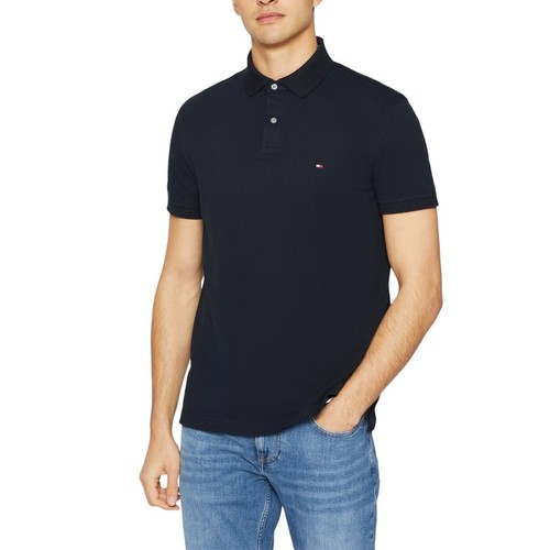 Tommy Hilfiger Polo de Hombre Shirts1985 Corte Normal Informal Algodón Golf - Imagen 4 de 102