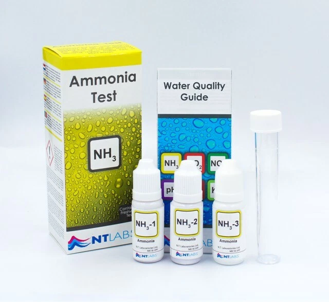 Fish tank top water test kit