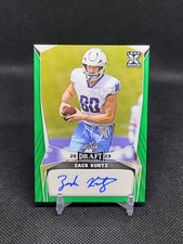 2023 Leaf Draft Zack Kuntz Auto #BA-ZK1 New York Jets