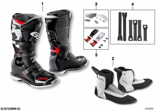 bmw gs boots 2018