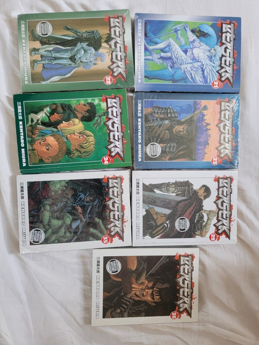 Berserk Manga English Lot Vol. 1 - 24, 29, 35/36 | eBay Berserk Manga English Lot Vol. 1 - 24, 29, 35/36 | eBay