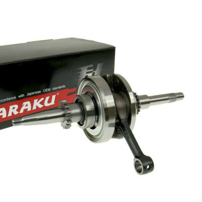 NARAKU CRANKSHAFT HEAVY DUTY 16 TOOTH FOR 50cc - 100cc QMB139