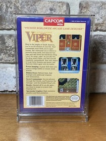 Code Name: Viper | Factory Sealed, NEW | NES | CAPCOM W/ VGA Archival Game Case
