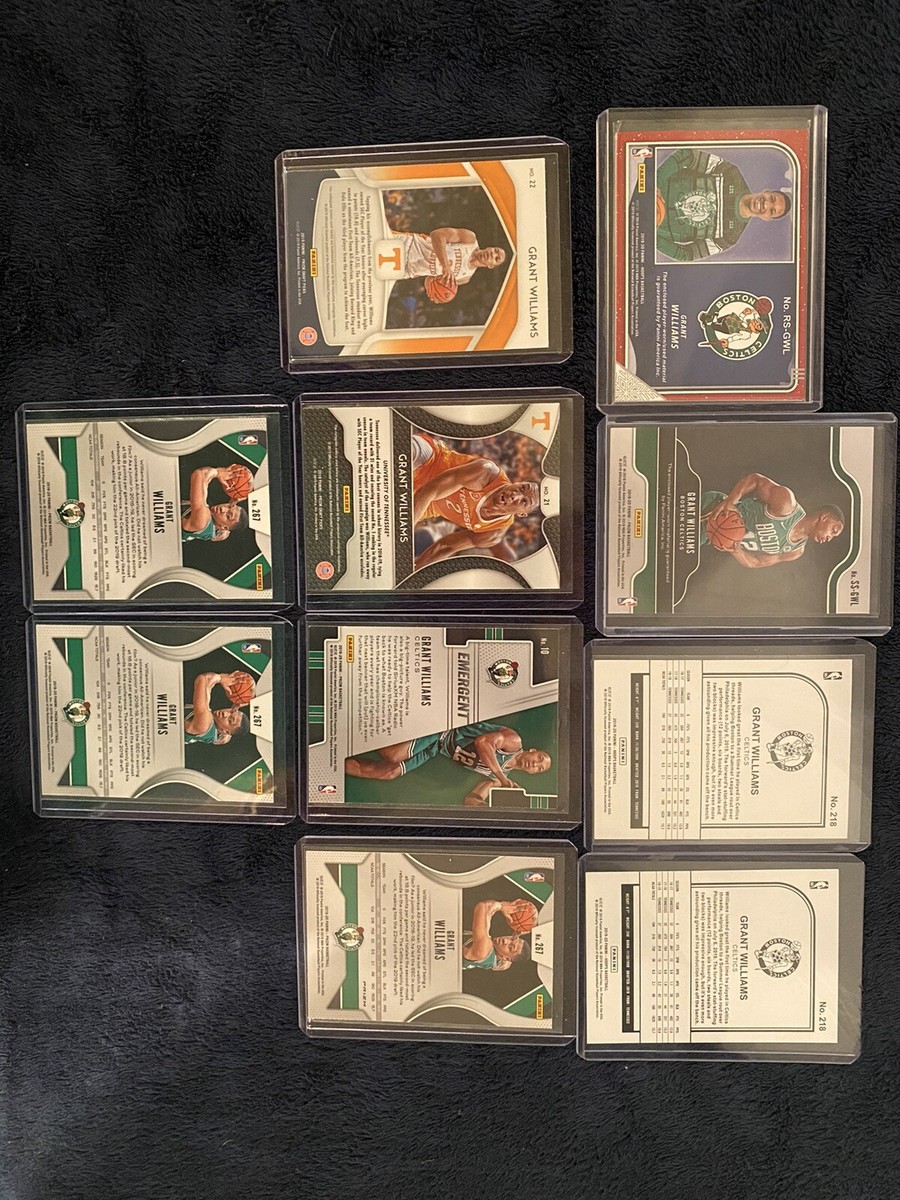 Grant Williams (Celtics) Rookie card lot - 10 Total Cards | eBay