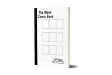 Blank Comic Book, 3 Panel Layout