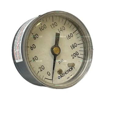 Ashcroft  238A638-01 ASEM B40.100 Air Pressure Gauge