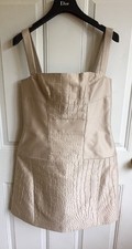 Versace Cocktail Dress Beige US 4 IT 42