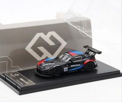 Maxwell 1/64 Scale BMW Z4 GT3 Black #107 Diecast Car Model Toy