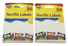 Trend Terrific Labels 36 Acid-Free Self- Adhesive Labels Pack of 2 T68117