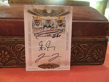 National Treasures Auto Signature Trios Packers Driver Jennings Jones 08/10 2008