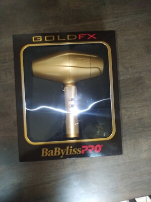 BRAND NEW! BaByliss PRO Blow Dryer Gold FX 