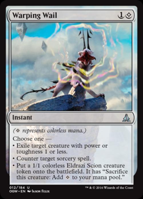 Warping Wail 1x FOIL OGW MTG Oath of the Gatewatch Uncommon MINT colorless Warping Wail 1x FOIL OGW MTG Oath of the Gatewatch Uncommon MINT colorless
