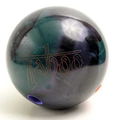 Hammer Taboo Bowling Ball 15lb Blue Purple Green Swirl (14lb 15oz