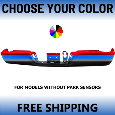 #ad Choose Your Color Rear Bumper For 2013 2018 RAM 2500 3500 Without Sensor Holes $437.41