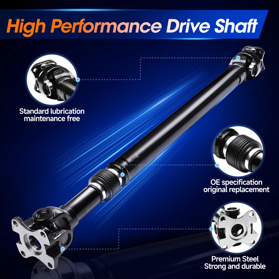 Drive shaft Rear Assembly for Ford Ranger Mazda B2300 B3000 3.0L Splash Extended - Image 4 of 4