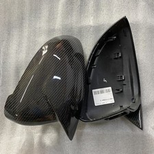 Tapa de espejo retrovisor lateral de fibra de carbono real estilo M para Audi A4 B9 A5 S5 2017-2020