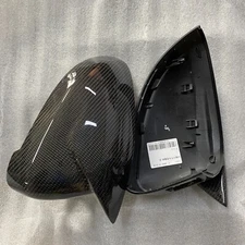 For Audi A4 B9 A5 S5 2017-2020 Real Carbon Fiber Side Mirror Cover Cap M Style