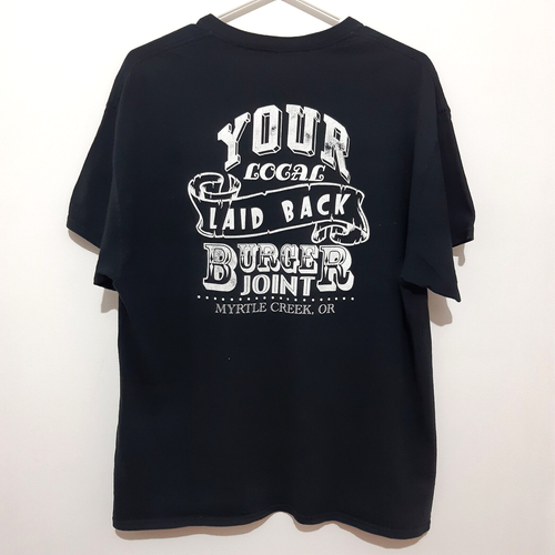 Tommy’s All American Burger Co. Shirt Mens Black Size Extra Large - Picture 2 of 5