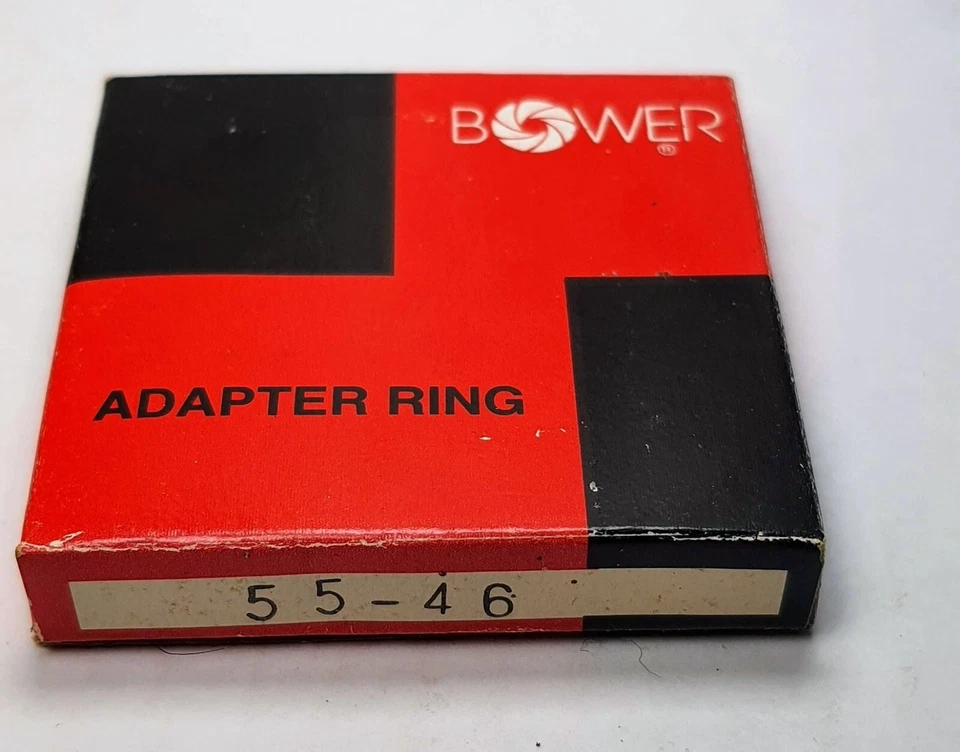 Bower 55-46mm Step-Down Lens Filter Adapter Ring 55mm-46mm Metal 55-46 Stepping - Image 4 of 4