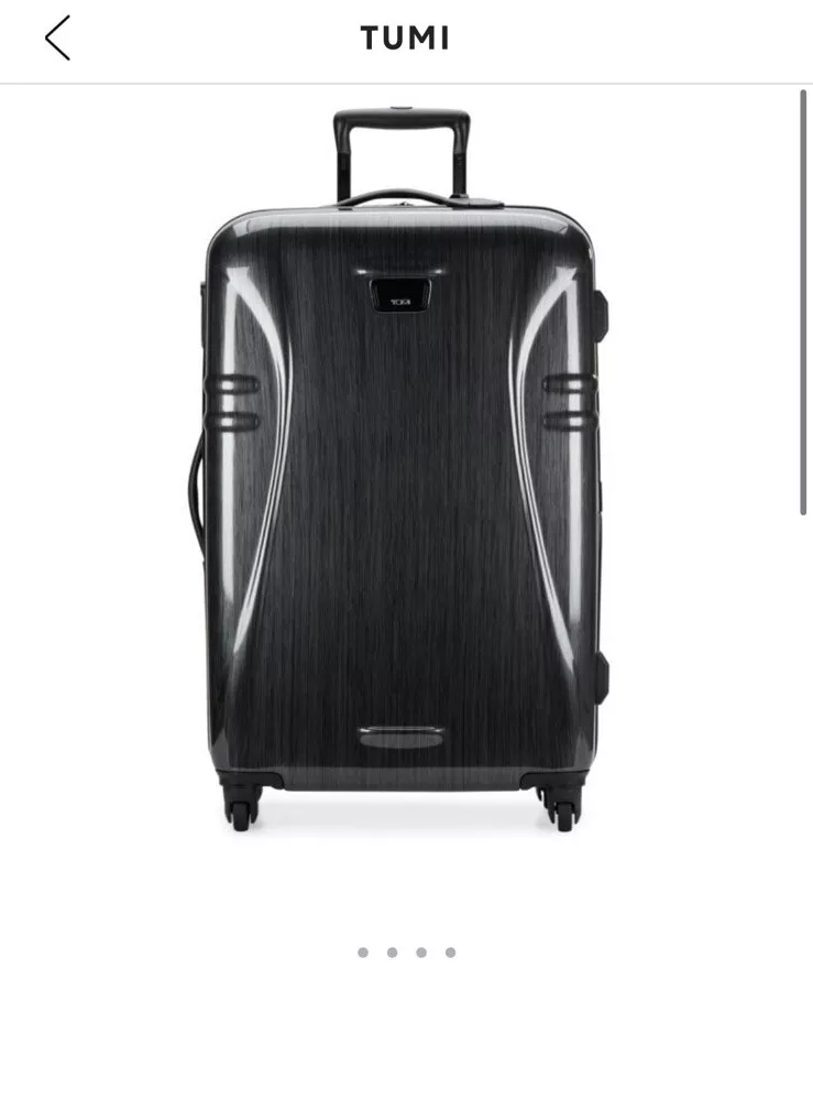 hard shell tumi luggage