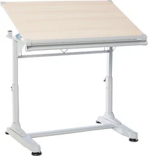 Stand Up Desk Store Adjustable Height and Angle Drafting Table Drawing Desk