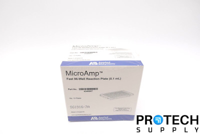 Applied Biosystems 4346907 Fast 96-Well Reaction Plate NEW
