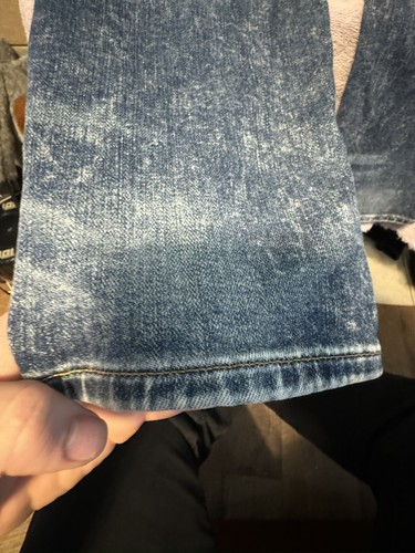 American Eagle Jeans Mens W30 L34 Next Level Airflex Slim Straight Distressed - Picture 5 of 9