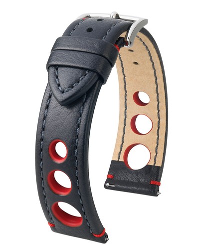 HIRSCH Rally Artisan Calf Leather Watch Strap-Buffalo Calfskin-QR+Bonus Battery - Picture 15 of 57