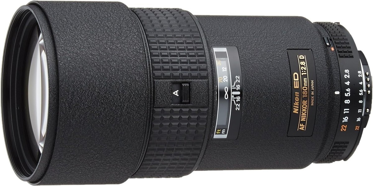 Nikon AF Nikkor 180mm F/2.8 ED IF Telephoto Lens from Japan Nikon AF Nikkor 180mm F/2.8 ED IF Telephoto Lens from Japan