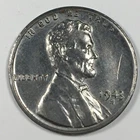 1943-S Lincoln Wheat "Steel" Cent Penny About Uncirculated (AU) KM#132a 5998-AH