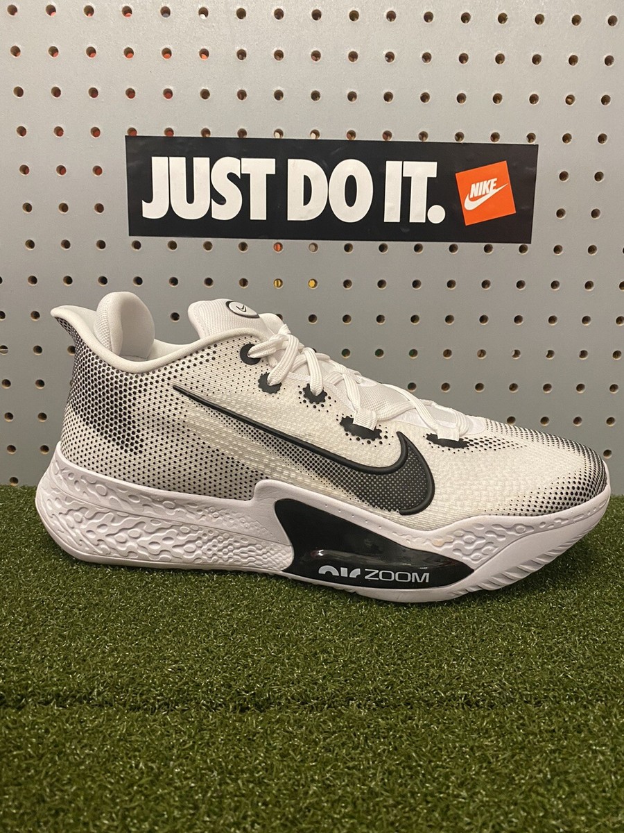 Nike Air Zoom BB NXT TB Men's Basketball Shoes White Black Nike Air Zoom BB NXT TB Men's Basketball Shoes White Black