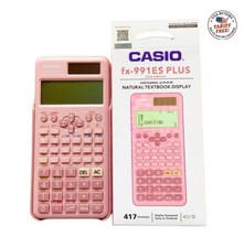 Casio FX-991ES Plus Pink 417 Function Scientific Calculator   Ideal for GCSE