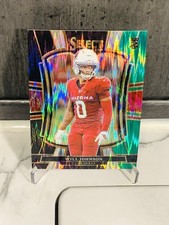 Will Johnson Rookie Black & Green Shock Select Prizm 2025 Cardinals