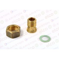 Elco Verschraubung 3/4 X 1/2 Zo. Inkl.Mutter