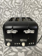Delonghi Black 4 Slice Toaster Stainless Steel used