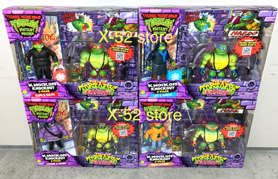 TMNT 8 figure FULL SET Tubular Tortoise Karate Warriors Teen