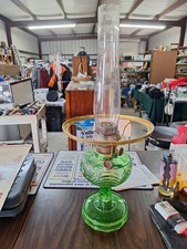 Aladdin B-81 Green Crystal Mantle Lamp