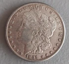 Morgan Silver Dollar Coin 1891 Mintmark: CC