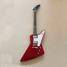 Electric Guitar Rosewood Fretboard Mahogany BD White Pickguard Humbucker Red