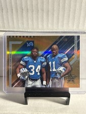 2004 Leaf Rookies & Stars Longevity #99 Kevin Jones / Roy Williams Gold #/150
