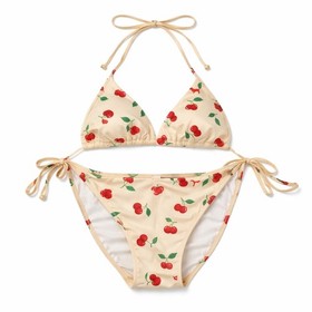 NWOT Vtg 07 Victoria&rsquo;s Secret PINK Cherry 3pc Bikini Set Mix Match T/B=S/M
