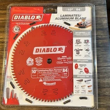 Diablo 10" 84 Teeth Aluminum blade D1084L wood saw blade new
