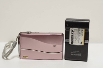 FUJIFILM FinePix Z800EXR Pink Digital Camera Tested Working Japan