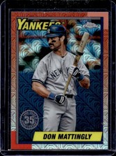 2025 Topps Don Mattingly 1990 Baseball Chrome Silver Pack #T90C-2 Yankees