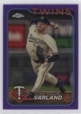 2024 Topps Chrome Update Purple Refractor /250 Louie Varland #USC90 bn5