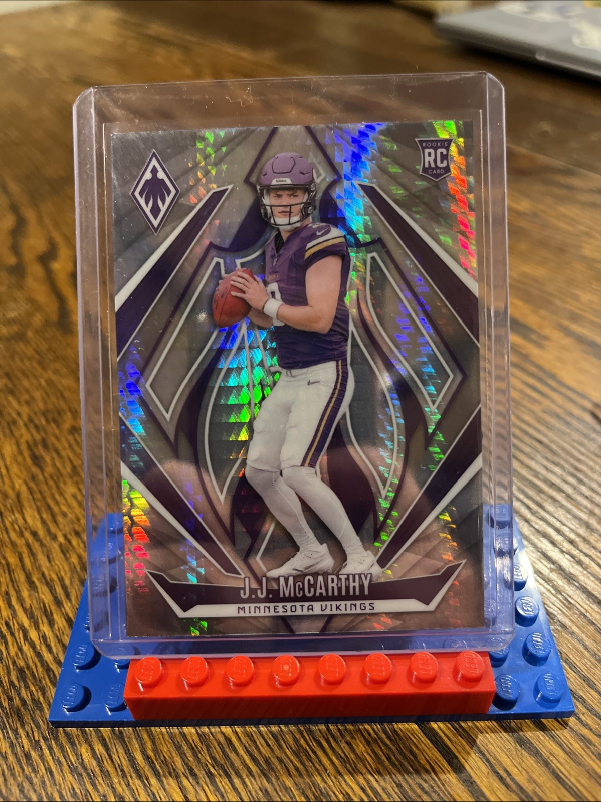 2024 Panini Phoenix - Rookies J.J. McCarthy #185 Hyper (RC)