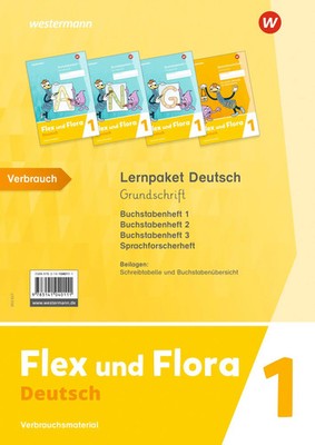 Flex und Flora 1. Paket Deutsch 1 GS (Grundschrift) | Ausgabe 2021 | Pistor