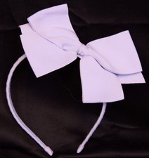 NWT 2005 Gymboree Winter Princess Lilac Lavender Bow Headband Hair Accessory